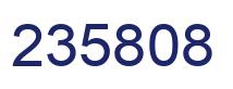 Número 235808 imagen azul