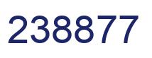 Número 238877 imagen azul