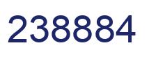 Número 238884 imagen azul