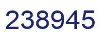 Número 238945 imagen azul