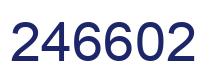 Número 246602 imagen azul