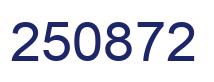 Número 250872 imagen azul