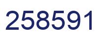 Número 258591 imagen azul