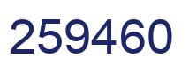 Número 259460 imagen azul