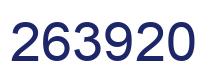 Number 263920 blue image