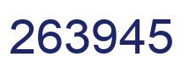 Número 263945 imagen azul