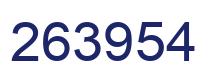 Número 263954 imagen azul