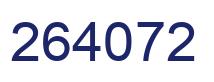Número 264072 imagen azul