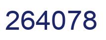 Número 264078 imagen azul