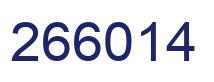 Número 266014 imagen azul