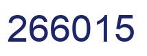 Número 266015 imagen azul