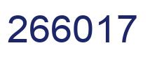 Número 266017 imagen azul