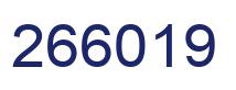 Número 266019 imagen azul