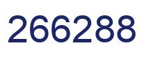 Número 266288 imagen azul