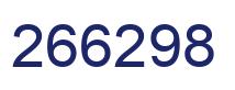 Número 266298 imagen azul