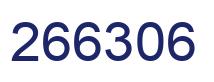Número 266306 imagen azul