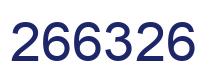Número 266326 imagen azul