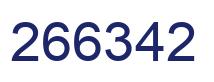 Número 266342 imagen azul