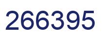 Número 266395 imagen azul
