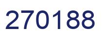 Número 270188 imagen azul