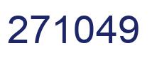Número 271049 imagen azul