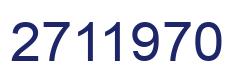 Número 2711970 imagen azul