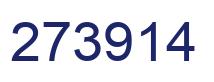 Number 273914 blue image