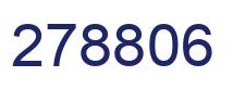 Number 278806 blue image