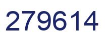 Number 279614 blue image