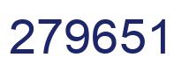 Number 279651 blue image