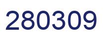 Número 280309 imagen azul
