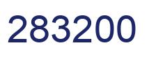Number 283200 blue image