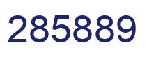 Número 285889 imagen azul