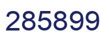 Número 285899 imagen azul