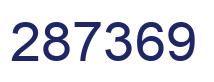 Número 287369 imagen azul