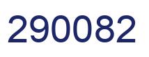 Número 290082 imagen azul