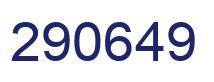 Número 290649 imagen azul