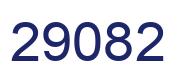 Number 29082 blue image