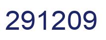 Number 291209 blue image