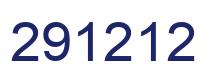 Number 291212 blue image