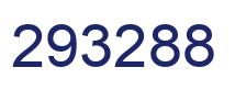 Number 293288 blue image