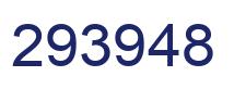 Number 293948 blue image