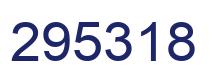 Número 295318 imagen azul