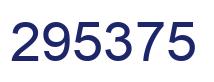 Número 295375 imagen azul