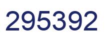 Número 295392 imagen azul