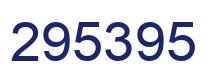 Número 295395 imagen azul