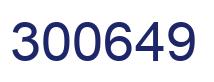 Número 300649 imagen azul