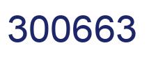 Número 300663 imagen azul