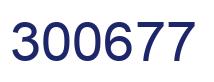 Número 300677 imagen azul