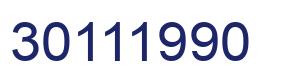 Number 30111990 blue image